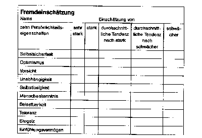 Fremdeinschaetzung